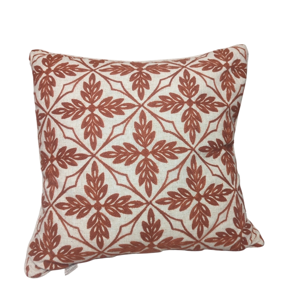 Decorative Pillow with Geometric Pattern